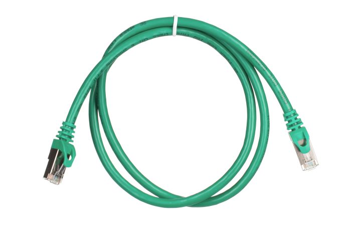 Патч-корд 2E САТ 6, S-FTP, 1м, 26AWG, RJ45, 7/0.16, Cu, PVC, зеленый