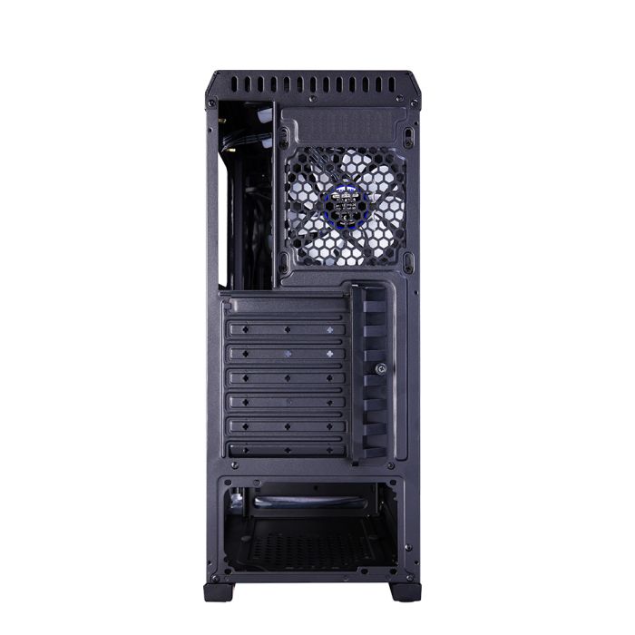 Корпус Zalman N5 TF без БП 1xUSB3.0, 2xUSB2.0 4x120мм RGB VGA 365мм LCS ready Acrylic Side Panel TG Front Panel ATX чёрный