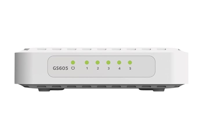 NETGEAR Switch GS605 5xGE, Unmanaged