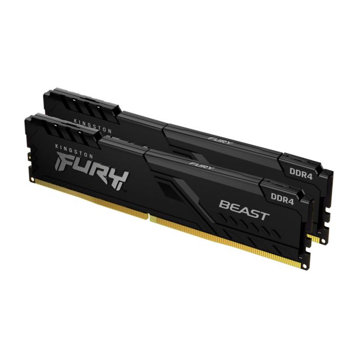 Память ПК Kingston DDR4 16GB KIT (8GBx2) 3200 FURY Beast