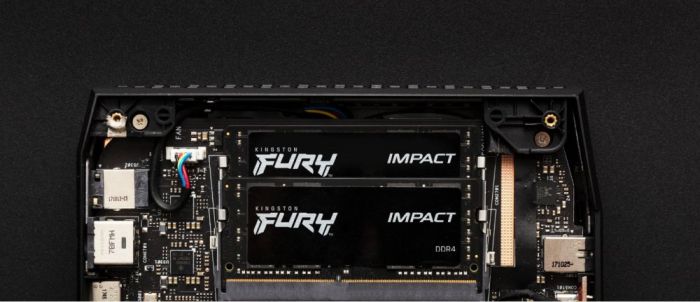 Пам'ять ноутбука Kingston DDR4 16GB KIT (8GBx2) 3200 FURY Impact
