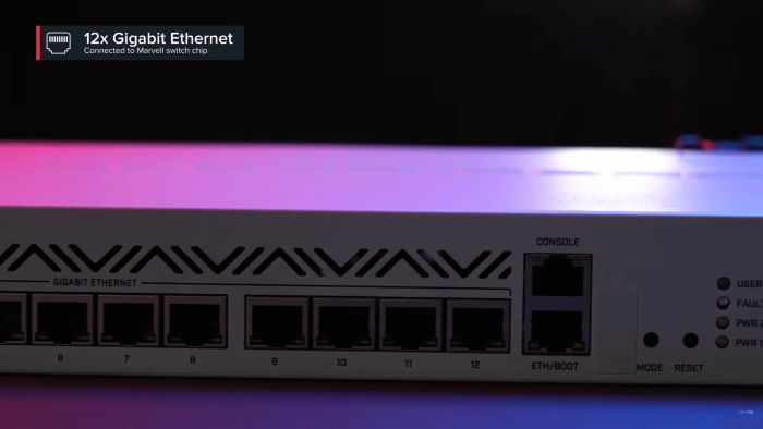 MikroTik Cloud Core Router MikroTiK CCR2116-12G-4S+