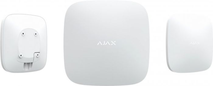 Интеллектуальная охранная централь Ajax Hub 2 Plus, gsm, ethernet, wi-fi, jeweller, беспроводная, белый