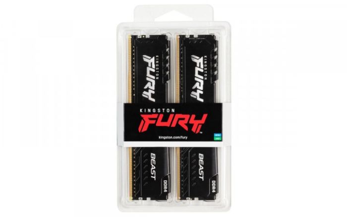 Memory Kingston DDR4 32GB KIT (16GBx2) 3600 FURY Beast