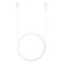 Кабель USB-C > USB-C заряджання/синхронізації Samsung 1.8м, Type-C, 5A, 100Вт, білий