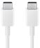 Samsung Cable USB-C > USB-C charge/data, 1.8m, Type-C, 5A, 100W, white