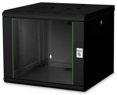 Шкаф DIGITUS 19", 9U, Wall Mounting Unique, 600x600 мм, 60кг максимально, черный