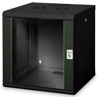 Шафа DIGITUS 19", 12U, Wall Mounting Unique, 600x600 мм, 100кг максимально, чорна