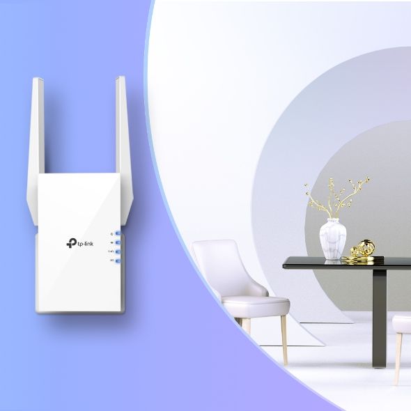 Розширювач покриття WiFi TP-LINK  AX1500, 1хGE LAN, MESH TP-Link RE505X