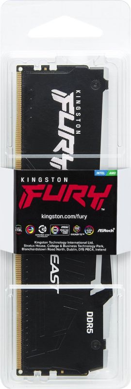 Пам'ять ПК Kingston DDR5    8GB 5200 FURY Beast RGB