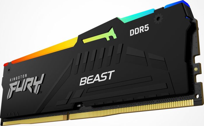 Memory Kingston DDR5 32GB KIT (16GBx2) 5600 FURY Beast RGB
