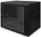 Шафа DIGITUS 19", 9U, Wall Mounting Dynamic Basic, 600x450 мм, 60кг максимально, чорна