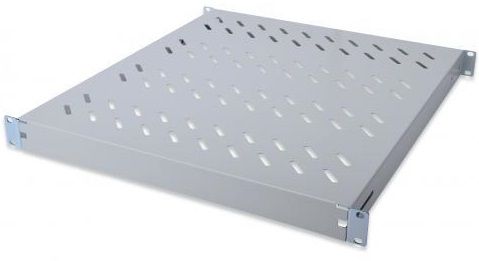 Полиця DIGITUS 19", 1U, регульована, 500мм, сіра