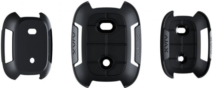 Holder for locking the panic button Ajax Button Double Button Holder, black