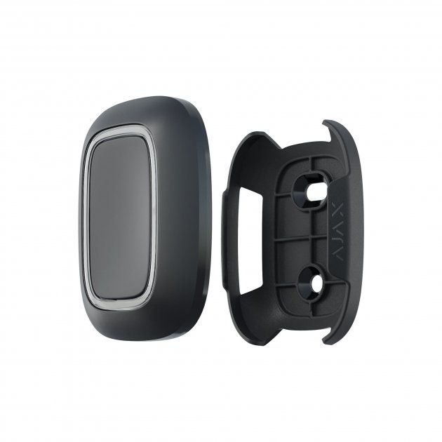 Holder for locking the panic button Ajax Button Double Button Holder, black