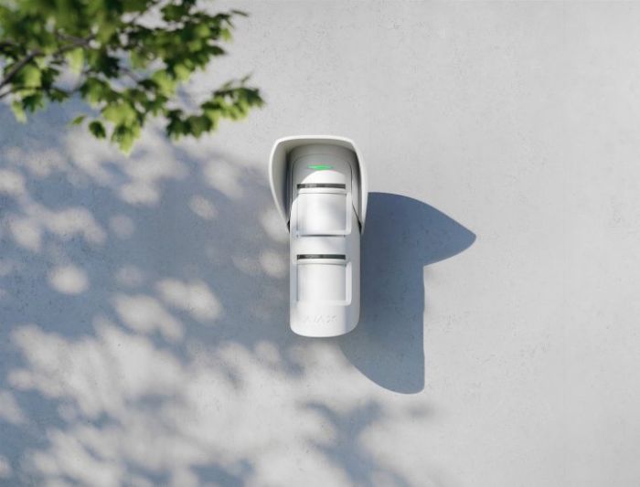 Visor Ajax Hood for MotionProtect Outdoor motion sensor, white