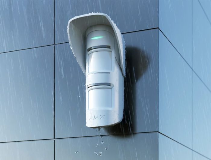 Visor Ajax Hood for MotionProtect Outdoor motion sensor, white