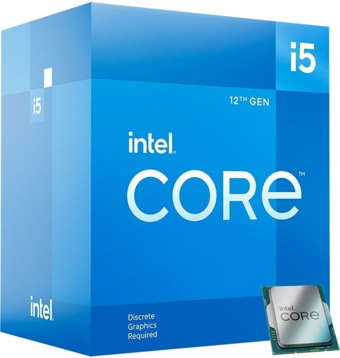 Intel CPU Core i5-12400F 6C/12T 2.5GHz 18Mb LGA1700 65W w/o graphics Box