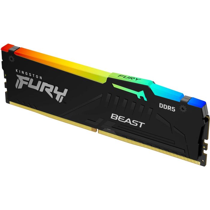Пам'ять ПК Kingston DDR5 32GB 5600 FURY Beast  RGB