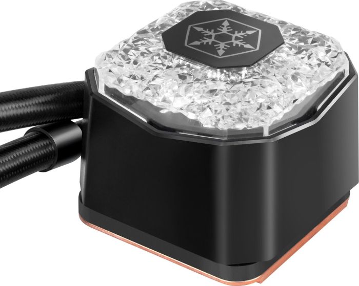 SilverStone LCS Icegem 360P-ARGB, LGA2066, 2011, 1366, 115x, 1366, TRX4TR4, AM4, AM3, AM3+, AM2, AM2+, FM1, FM2, TDP350W, black