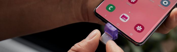 Накопичувач Kingston  128GB USB 3.2 Type-A Gen1 + Type-C DT microDuo 3C R200MB/s