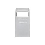 Накопитель Kingston  128GB USB 3.2 Type-A Gen1 DT Micro R200MB/s Metal