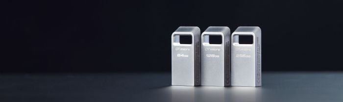 Накопичувач Kingston  128GB USB 3.2 Type-A Gen1 DT Micro R200MB/s Metal