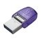 Накопитель Kingston   64GB USB 3.2 Type-A Gen1 + Type-C DT microDuo 3C R200MB/s