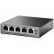 Комутатор TP-LINK  5xGE (4xPoE), 56Вт, Некерований TP-Link TL-SG1005P