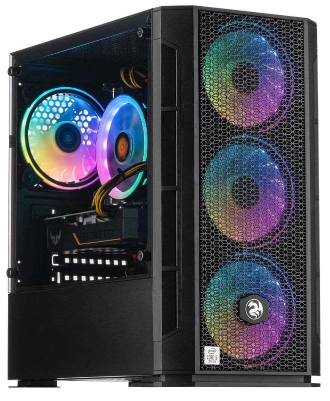 ПК 2E Complex Gaming Intel i5-12400F, 32Gb, F256GB+1TB, NVD3060-12, B660, GB700, 600W, FreeDos