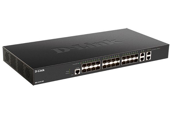 Коммутатор   24xSFP+, 4x10GE, Smart D-Link DXS-1210-28S