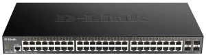 Комутатор   48xGE, 4xSFP+, Smart D-Link DGS-1250-52X