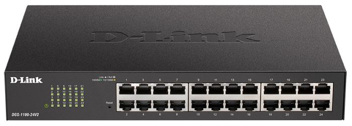 Switch  24xGE, EasySmart D-Link DGS-1100-24V2
