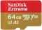 Карта памяти SanDisk microSD   64GB C10 UHS-I U3 R170/W80MB/s Extreme V30