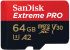 SanDisk microSD   64GB C10 UHS-I U3 R200/W90MB/s Extreme Pro V30 + SD
