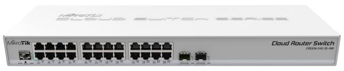 MikroTik Cloud Router Switch 326-24G-2S+RM