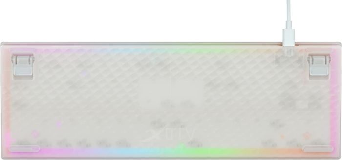 Keyboard mechanical Xtrfy K5 68Key, Kailh Red, USB-A, EN/UA, Hot-swap, RGB, Чорний