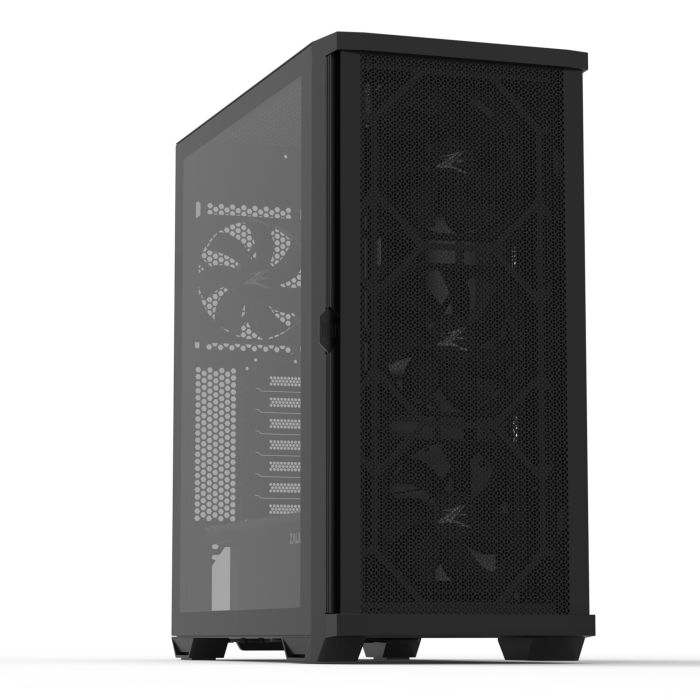 Корпус   без БЖ, 2xUSB3.0, 1xUSB Type-C, 3x140мм, 1x120мм, VGA 395мм, LCS ready, TG Side Panel, EATX, чорний Zalman Z10