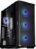 Zalman PC case Z10 Plus without PSU, 2xUSB3.0, 1xUSB Type-C, 3x140mm ARGB, 1x120mm ARGB, VGA 395mm, LCS ready, TG Side Panel, EATX, black