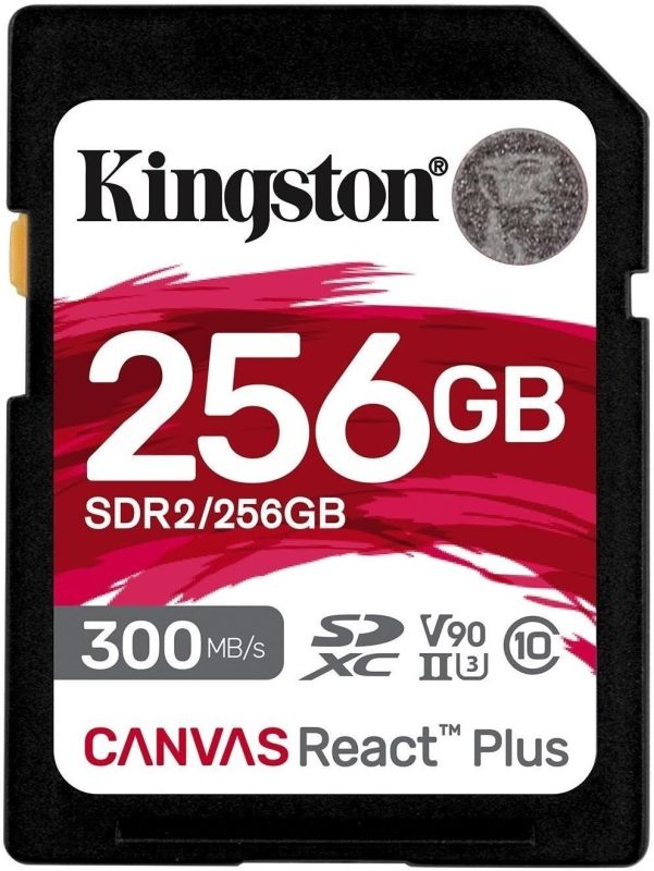 Карта пам'яті Kingston SD  256GB C10 UHS-II U3 R300/W260MB/s
