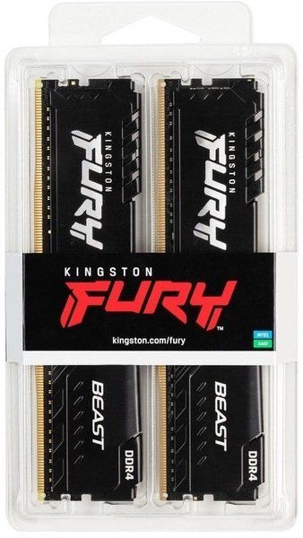 Memory Kingston DDR4 32GB KIT (16GBx2) 3200 FURY Beast