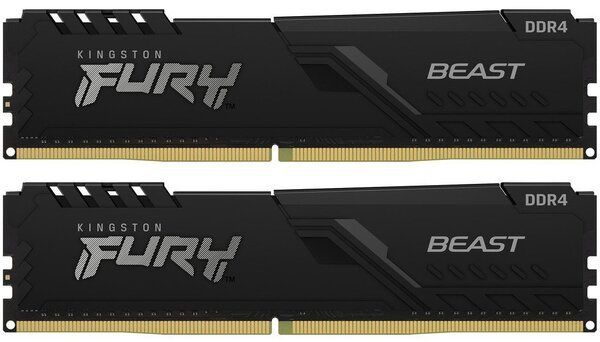 Memory Kingston DDR4 32GB KIT (16GBx2) 3200 FURY Beast
