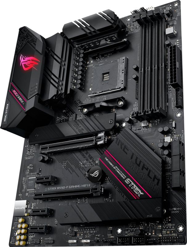 ASUS Motherboard ROG STRIX B550-F GAMING WIFI II sAM4 B550 4xDDR4 M.2 HDMI DP WiFi BT ATX