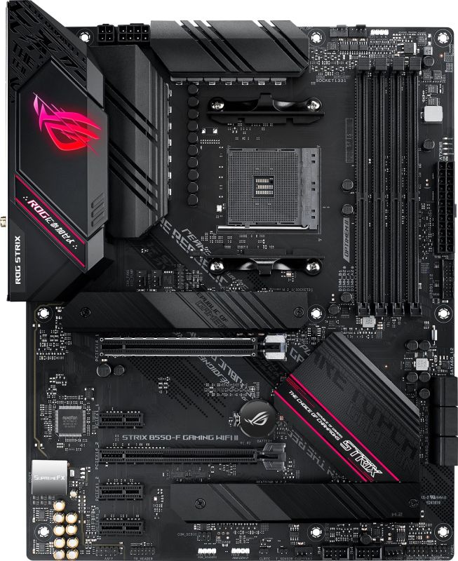 ASUS Motherboard ROG STRIX B550-F GAMING WIFI II sAM4 B550 4xDDR4 M.2 HDMI DP WiFi BT ATX