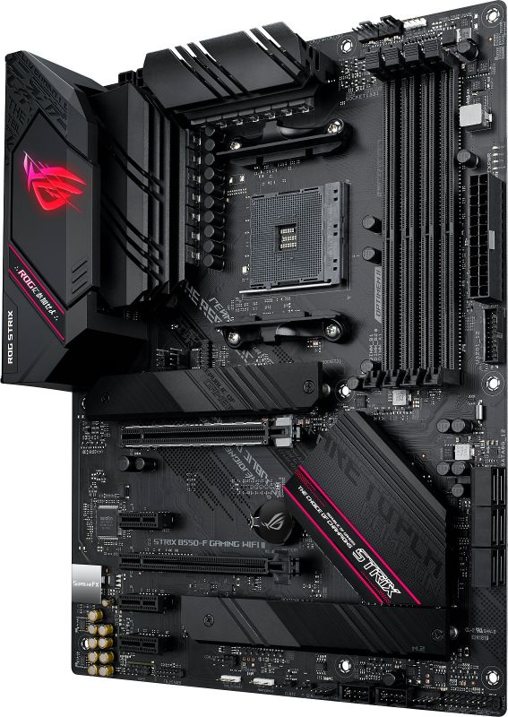 ASUS Motherboard ROG STRIX B550-F GAMING WIFI II sAM4 B550 4xDDR4 M.2 HDMI DP WiFi BT ATX