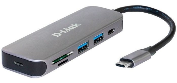 USB-Концентратор   3xUSB3.0, 1xUSB-C, 1xHDMI, USB-C D-Link DUB-2333
