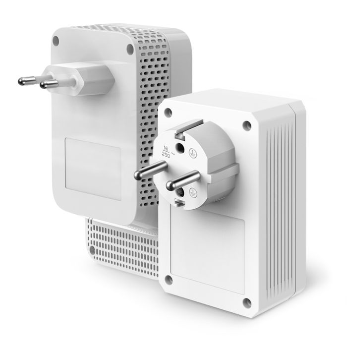 Комплект Адаптерiв Powerline TP-LINK  AV1000, 1xGE, AC1200, (TL-WPA7617 1шт,  TL-PA7017P 1шт), MESH TP-Link TL-WPA7617KIT