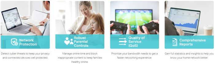 Система WiFi-Mesh TP-LINK Deco X60 AX3000, 1xGE LAN, 1xGE WAN, 3 мод