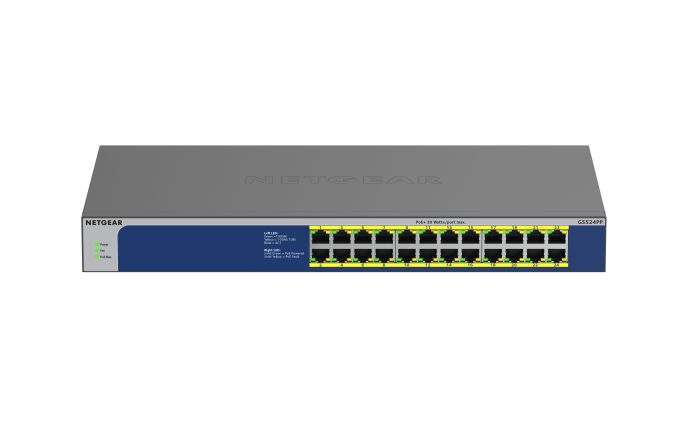 NETGEAR Switch GS524PP 24xGE PoE, 300W, Unmanaged