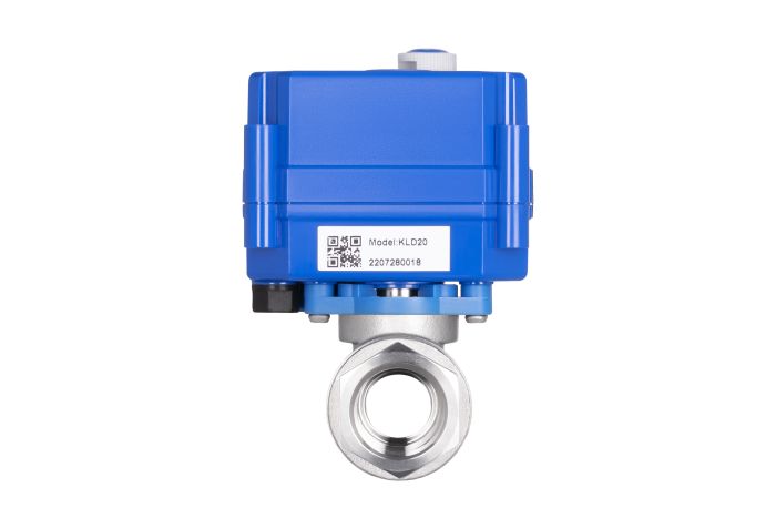 Кран шаровый с электроприводом 2E HC220B, 1/2", 220В, 5Вт, 10 (16) бар, 7 сек, совместим с Ajax